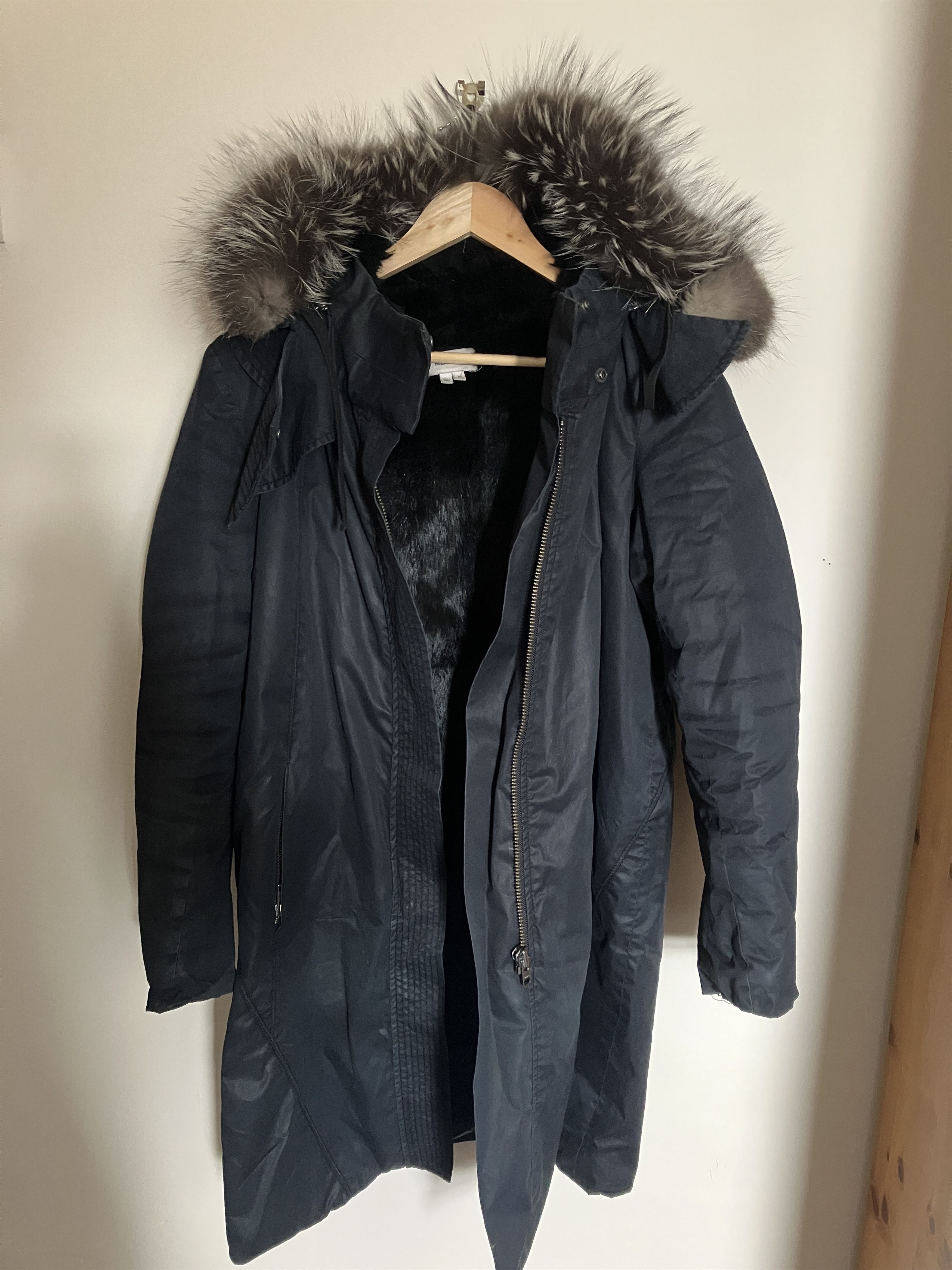 Helmut Lang Archive Helmut Lang Fur Lined Parka Size US S / EU 44-46 / 1 - 1 Thumbnail