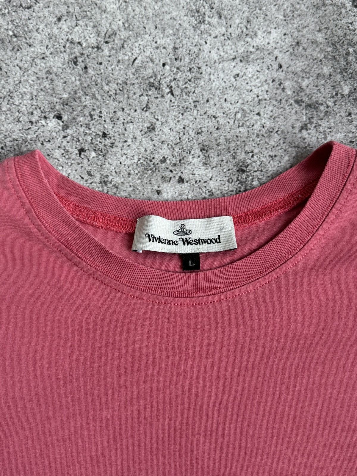 Designer × Vintage × Vivienne Westwood Vintage Vivienne Westwood Y2K pink t-shirt oversized size L Size US L / EU 52-54 / 3 - 10 Thumbnail