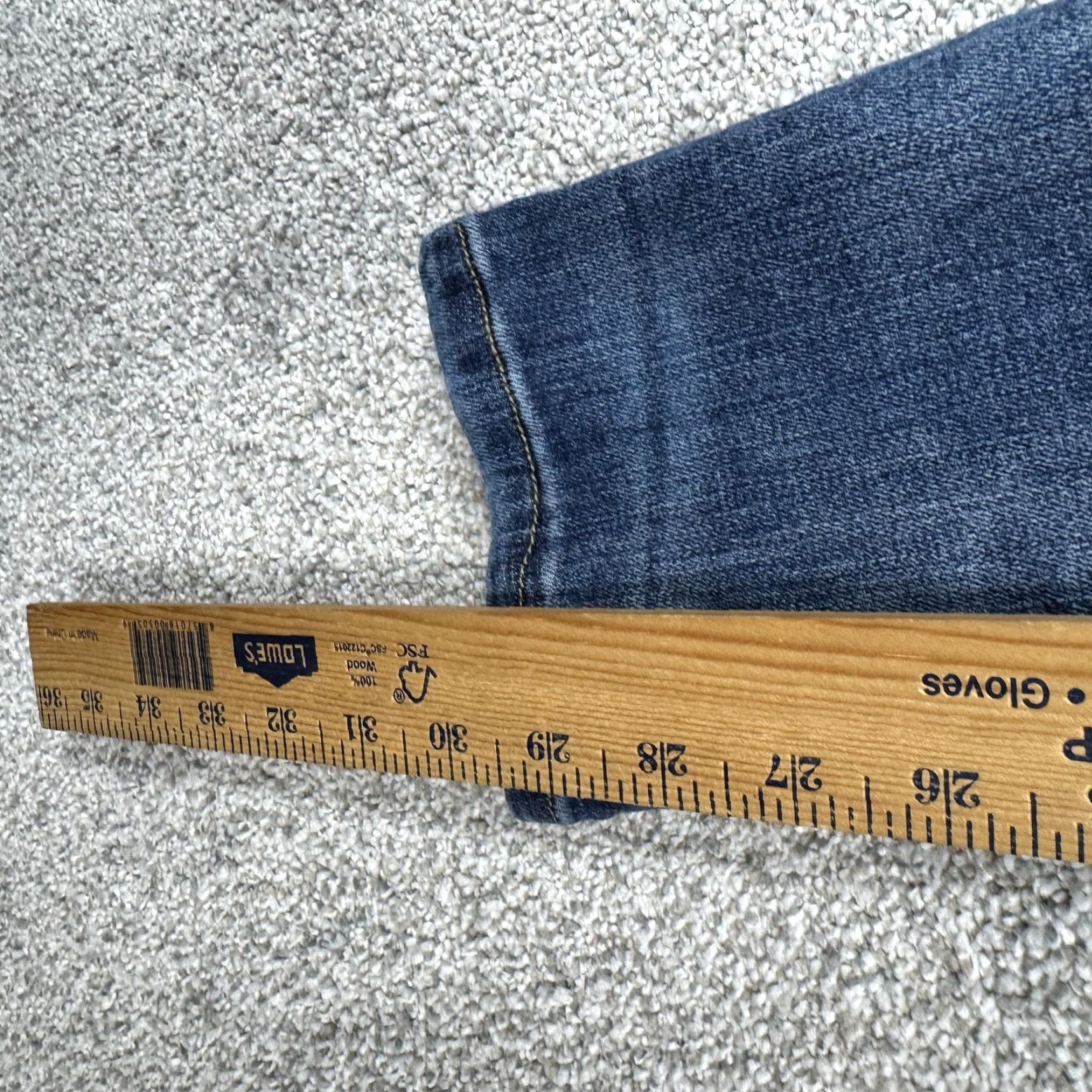 Empyre Empyre Redoil Jeans Mens 28x29.5 Blue Skinny Low Rise Stretch Denim Casual Size US 28 / EU 44 - 5 Thumbnail