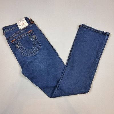 True Religion True Religion Women’s Size 33 Pants Blue Becca Jeans Size 33" - 1 Thumbnail