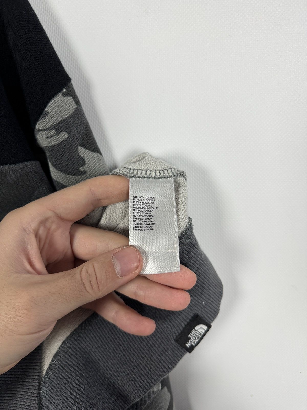 The North Face Men’s The North Face Hoodie Big Logo Black Camo Outdoor XL Size US XL / EU 56 / 4 - 9 Thumbnail
