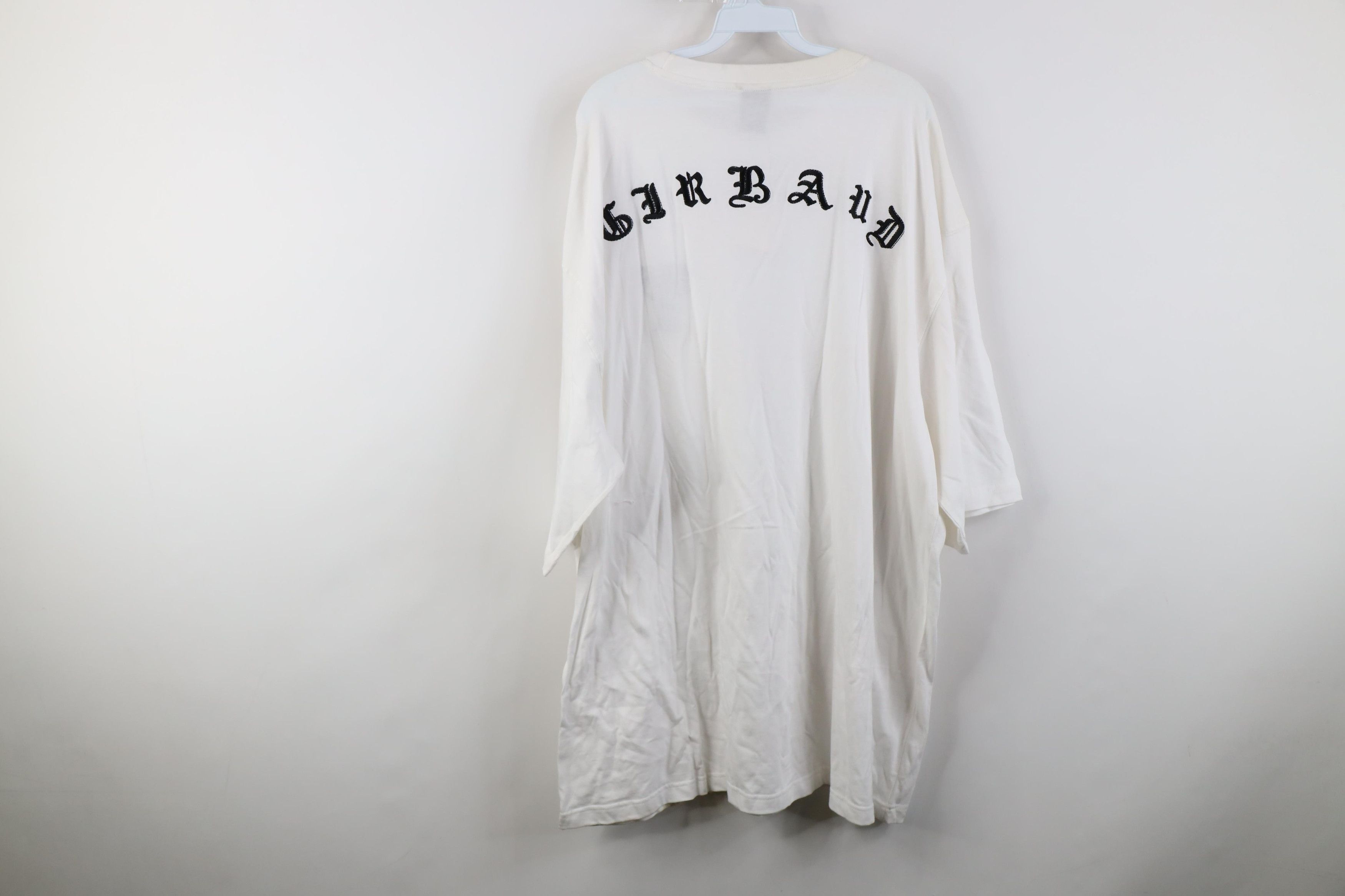 Marithe + Francois Girbaud Deadstock Vintage 90s Marithe Francois Girbaud T-Shirt White Size US XXL / EU 58 / 5 - 15 Thumbnail