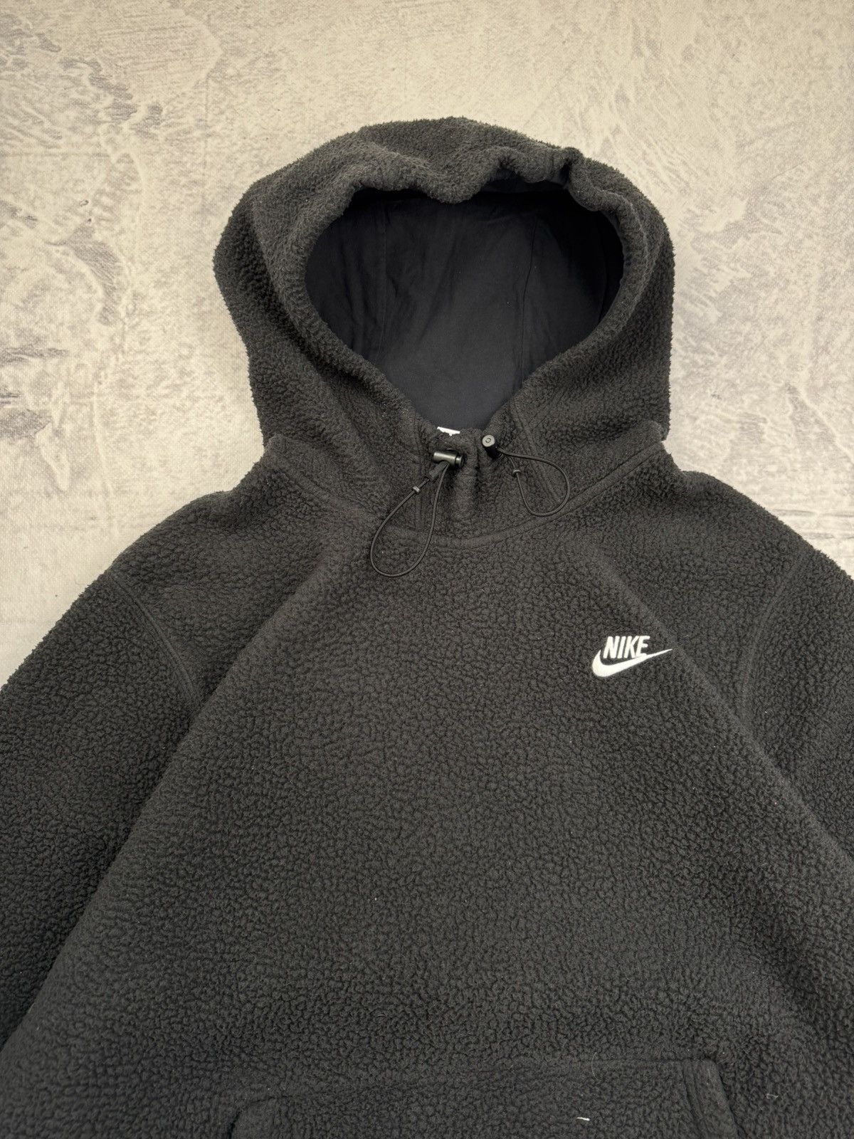 Nike × Vintage NIKE AIR MAX TEDDY VINTAGE CENTER LOGO OVERSIZE BOXY HOODIE Size US M / EU 48-50 / 2 - 5 Thumbnail