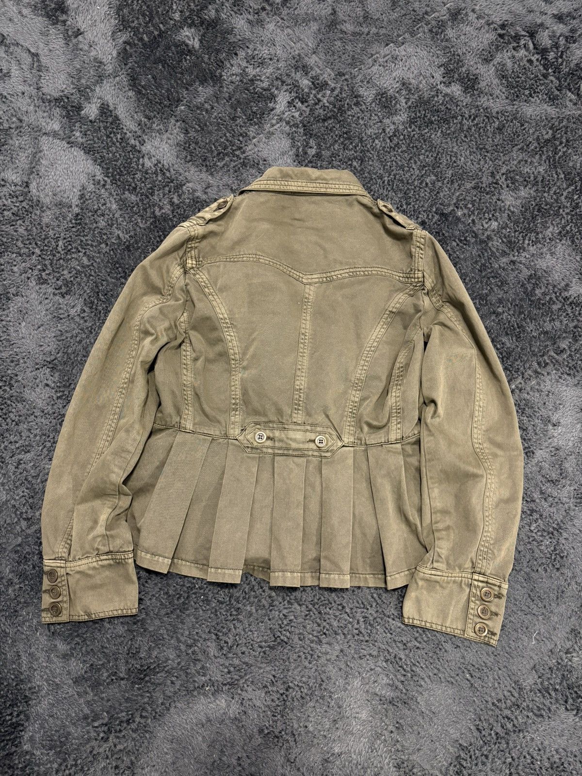 Hysteric Glamour × Undercover 00s Napoleon Military Jacket Coat YSL PPFM Balmain Vibe Size L / US 10 / IT 46 - 6 Thumbnail