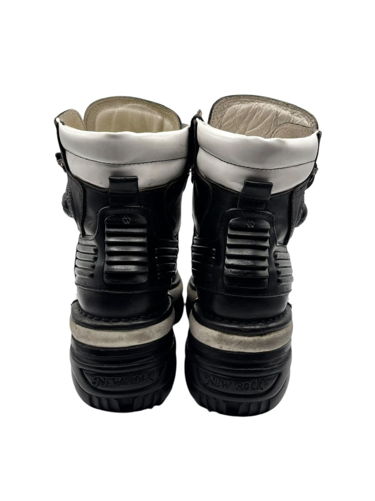 New Rock Vintage New Rock black and white platform boots Size 38 Size US 8 / IT 38 - 5 Thumbnail