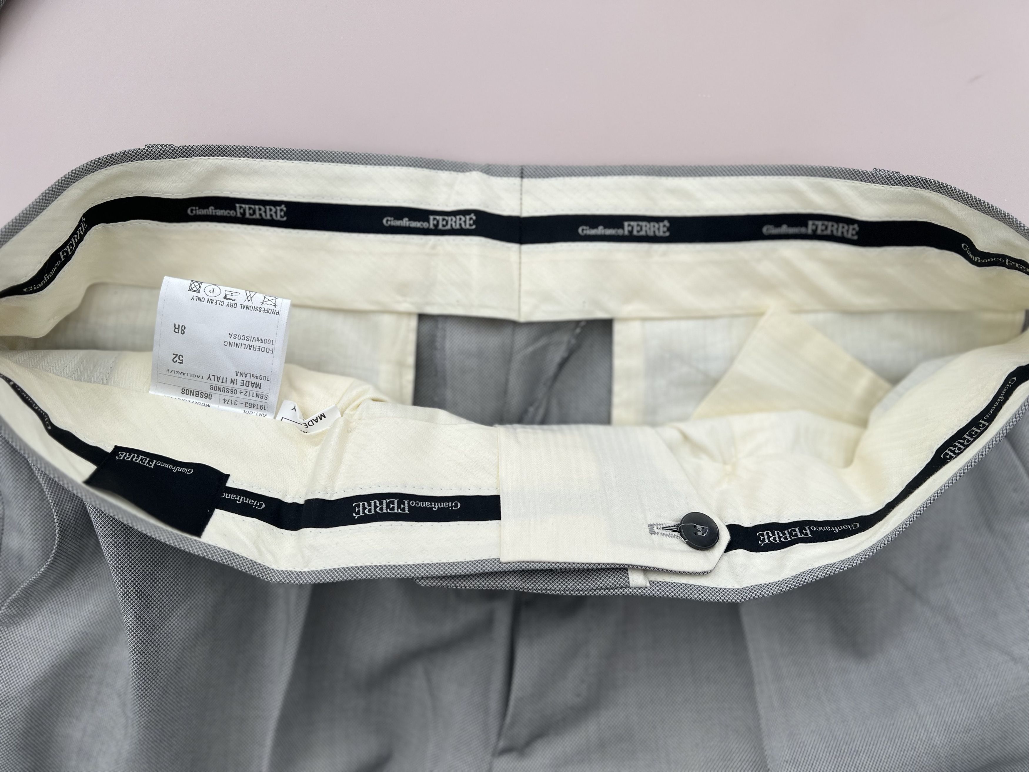 Gianfranco Ferre Gianfranco Ferre Men's suit Size 52R - 6 Thumbnail