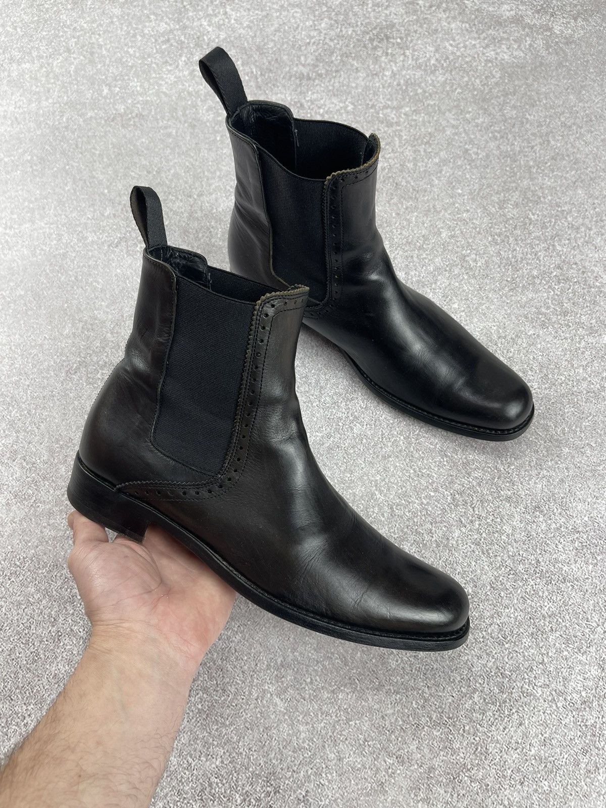 Guidi × Officine Creative Officine Creative Leather Boots Black Size 37 Size US 7 / IT 37 - 1 Thumbnail