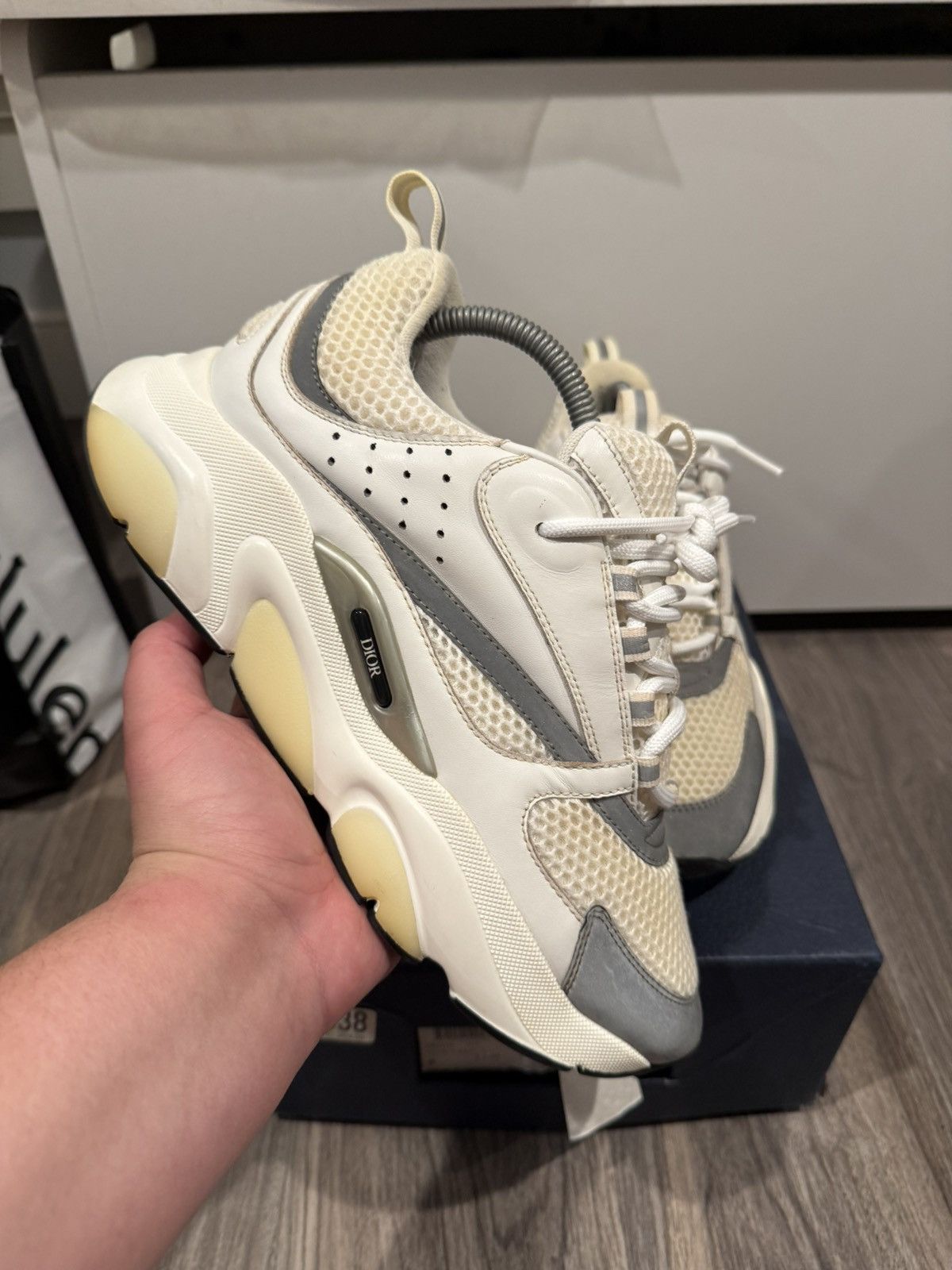 Dior Dior B22 ‘Triple White’ Size US 9 / EU 42 - 1 Thumbnail