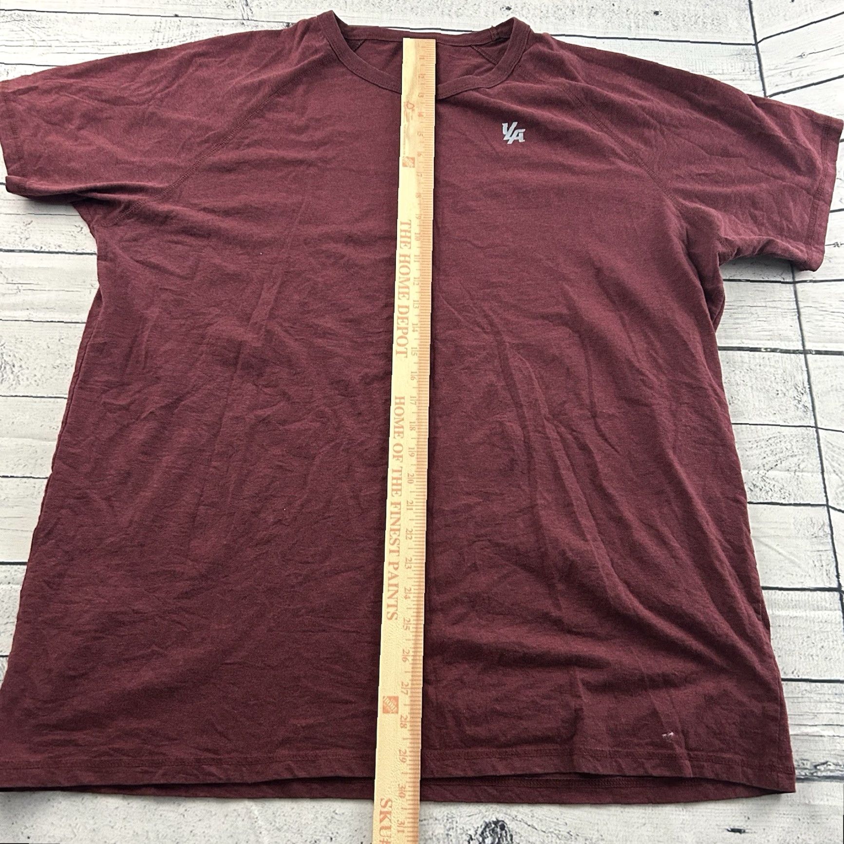 YoungLA Young LA T-Shirt Men Large Maroon Short Sleeve Logo Crew Neck Shirt Mens Size US L / EU 52-54 / 3 - 4 Thumbnail