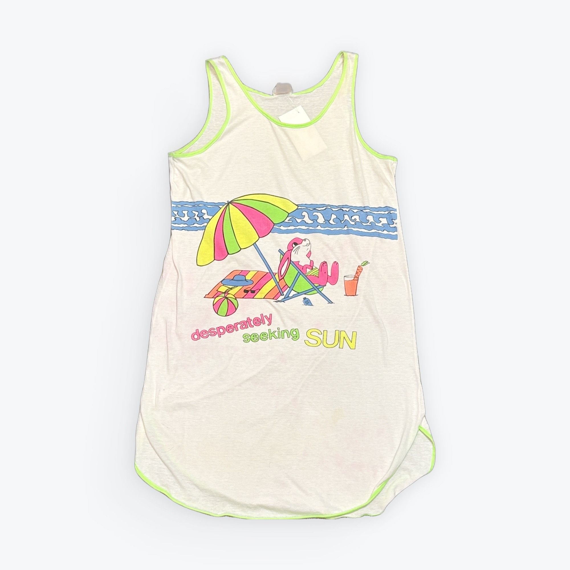 Vintage Vintage Desperately Seeking Sun Beach Tank Top Size ONE SIZE - 2 Thumbnail