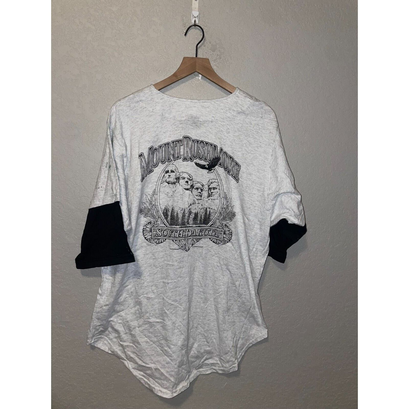 Signal Sport Vintage Cotton Jersey Mount Rushmore Test Print VTG 90s L Size US L / EU 52-54 / 3 - 1 Thumbnail