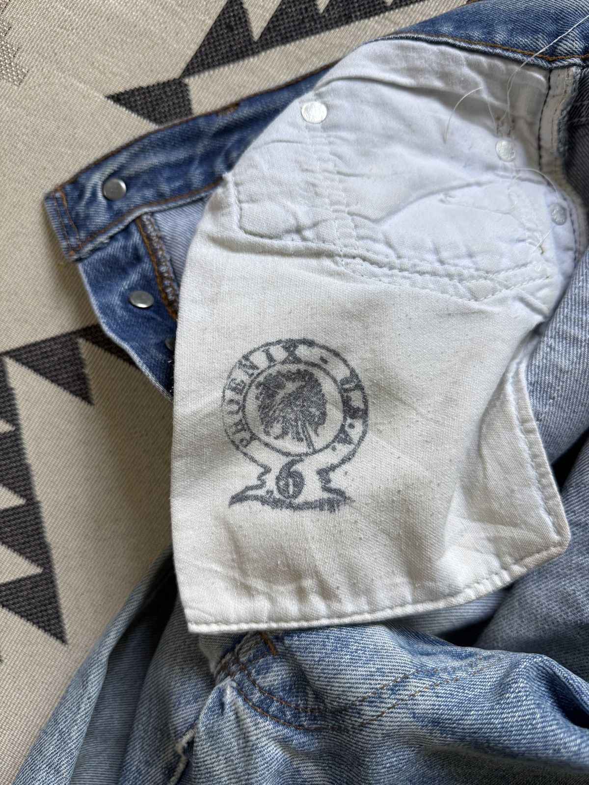 Levi's Vintage Clothing Vintage 1980s Levis Rindem Selvedge Jeans Size US 34 / EU 50 - 5 Thumbnail