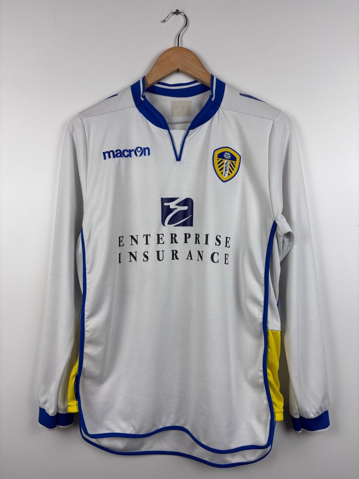 Macron Leeds United 2012-13 Football Jersey Long Sleeve Macron ~S-M Size US S / EU 44-46 / 1 - 1 Thumbnail