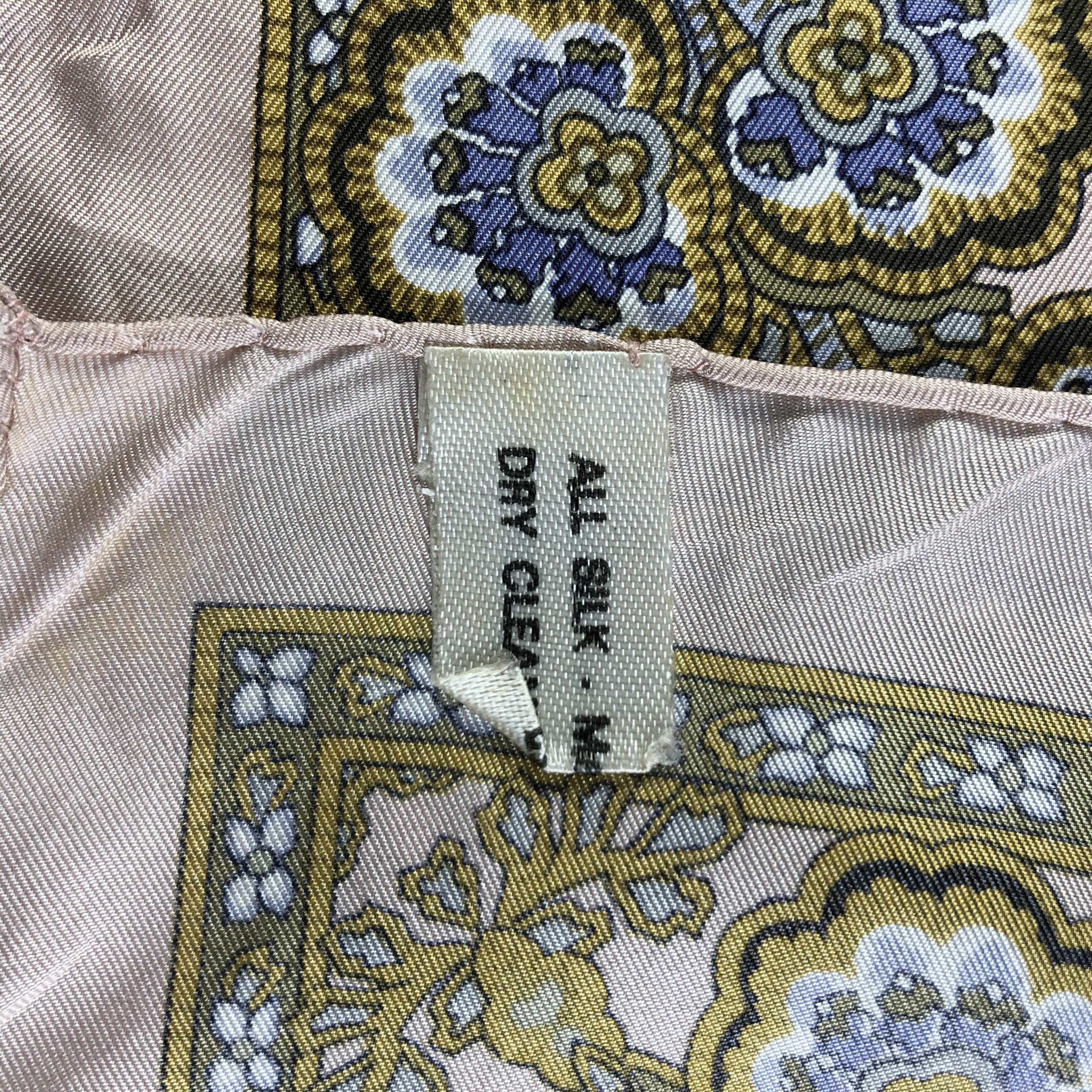 Vintage Vintage Silk Scarf Size ONE SIZE - 5 Thumbnail