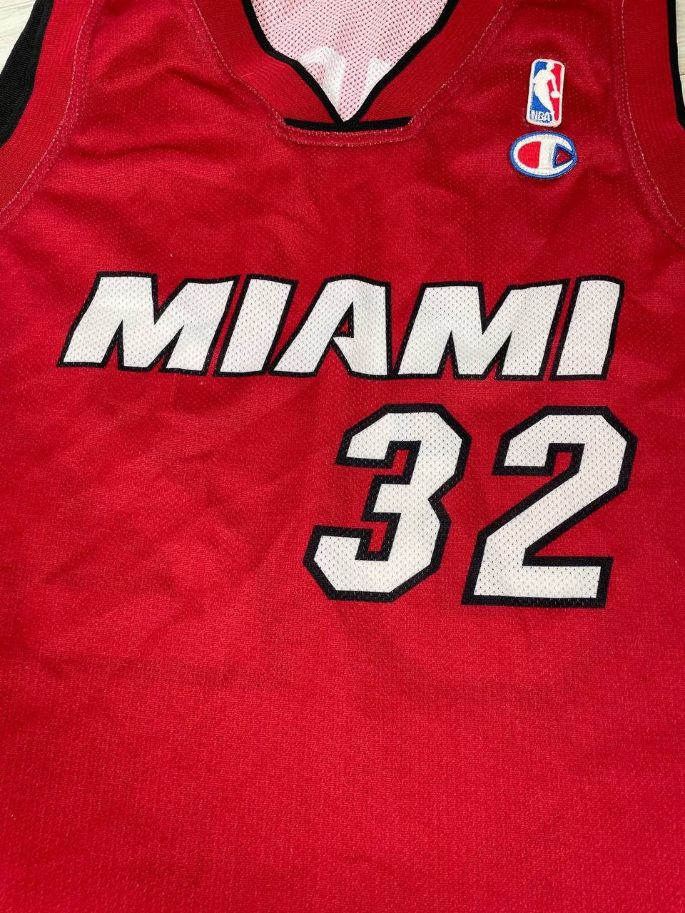 Vintage Champion Miami Heat Shaquille O’Neal #32 Jersey 90s