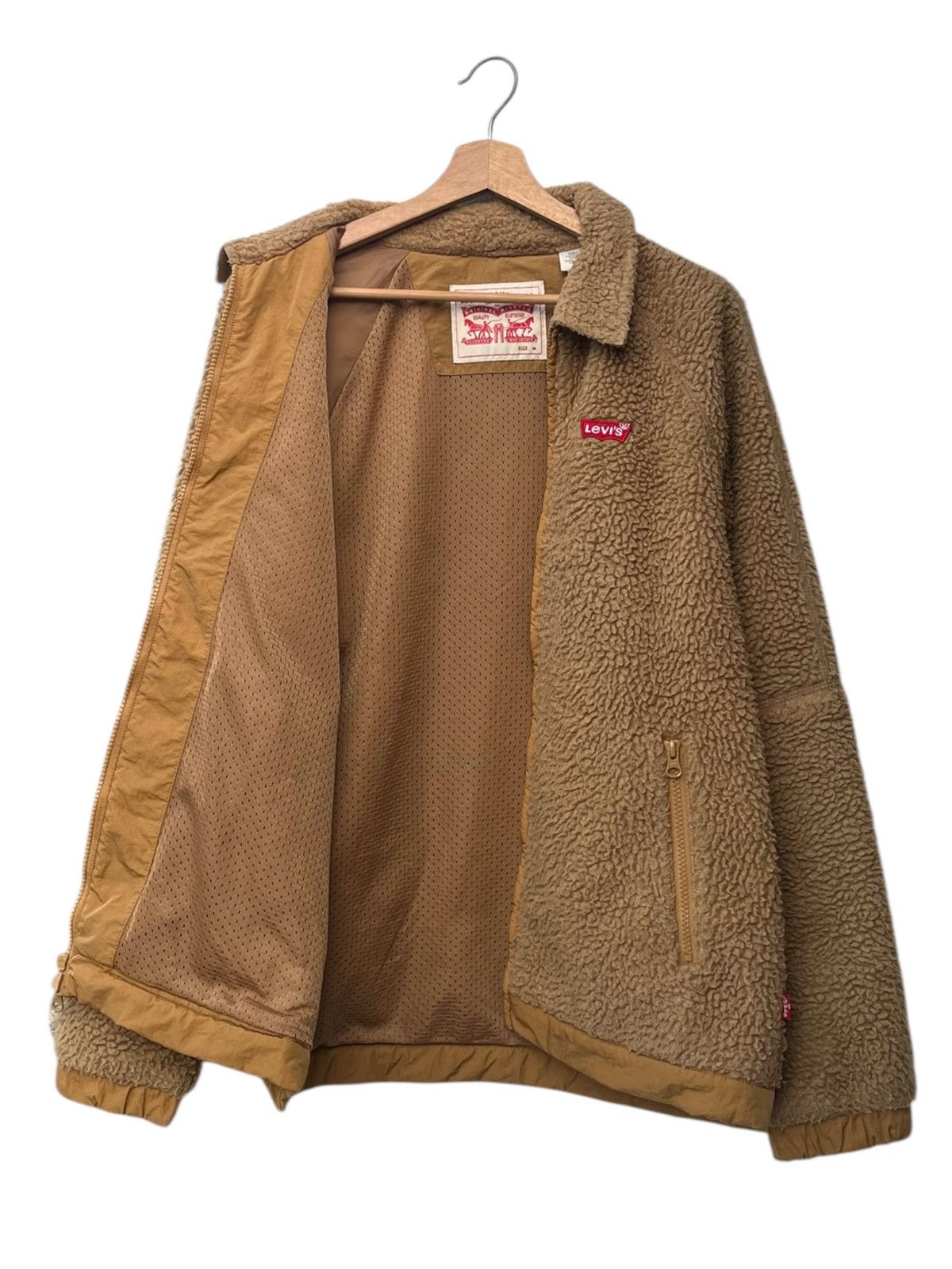 Levi's Levi's Sherpa Poggle Fleece Jacket Size US M / EU 48-50 / 2 - 3 Thumbnail