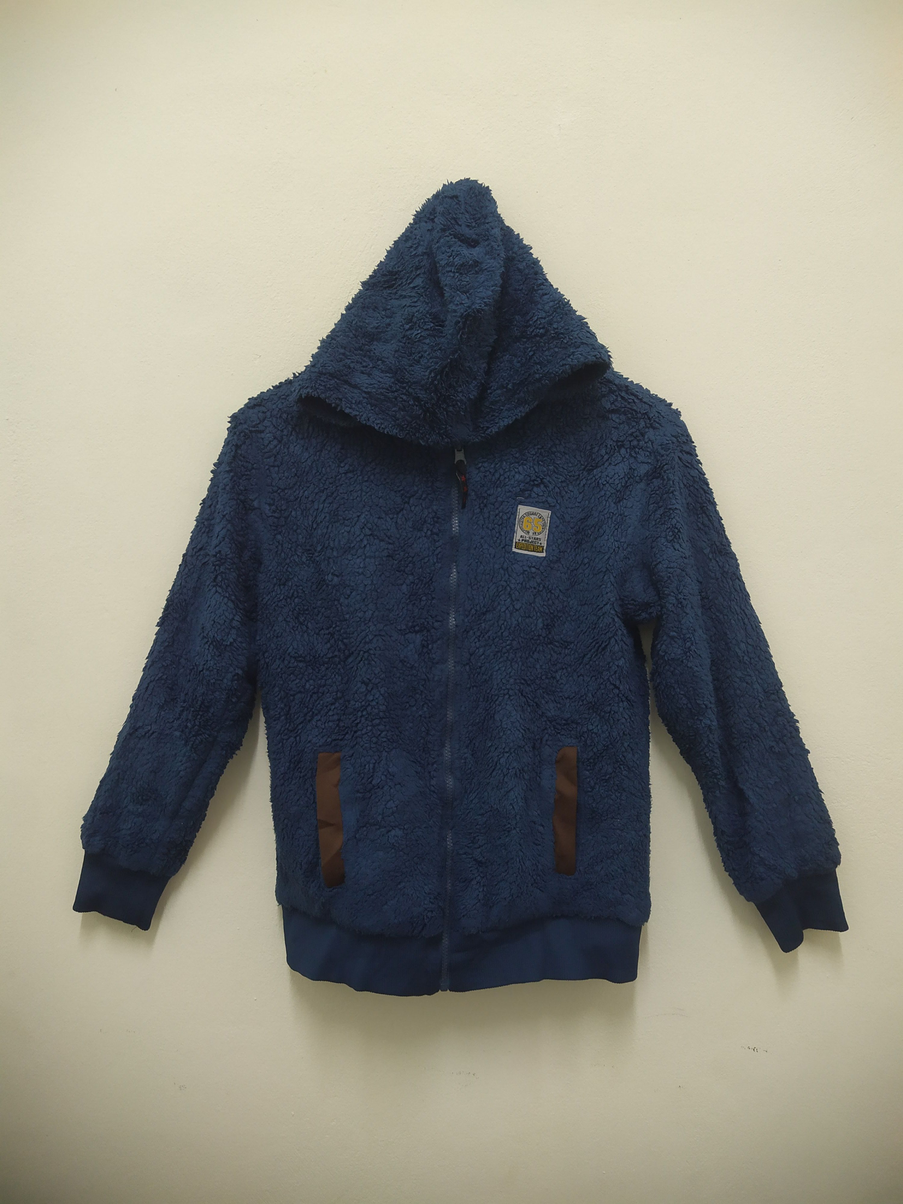 Pada & Mada zipped Fleece reversible hoodie