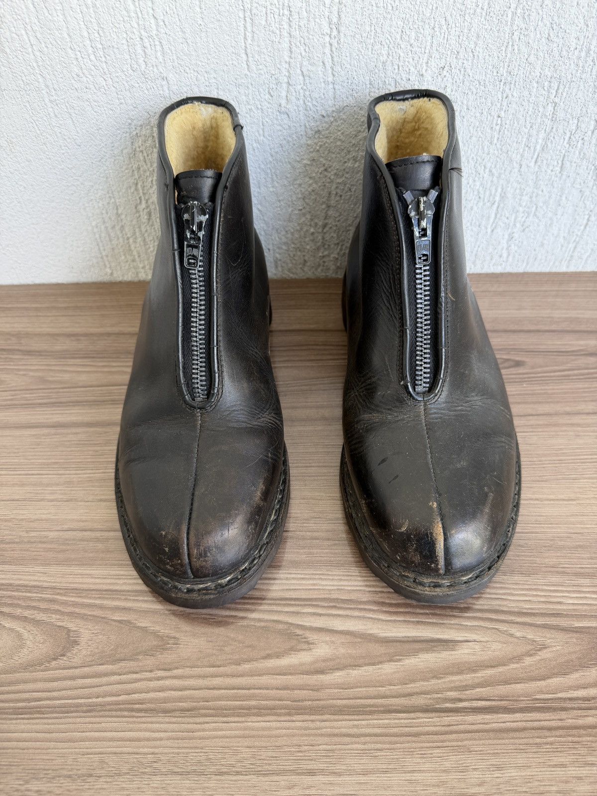 Paraboot Michael marche Vtg front zip boots Size US 9.5 / EU 42-43 - 5 Thumbnail