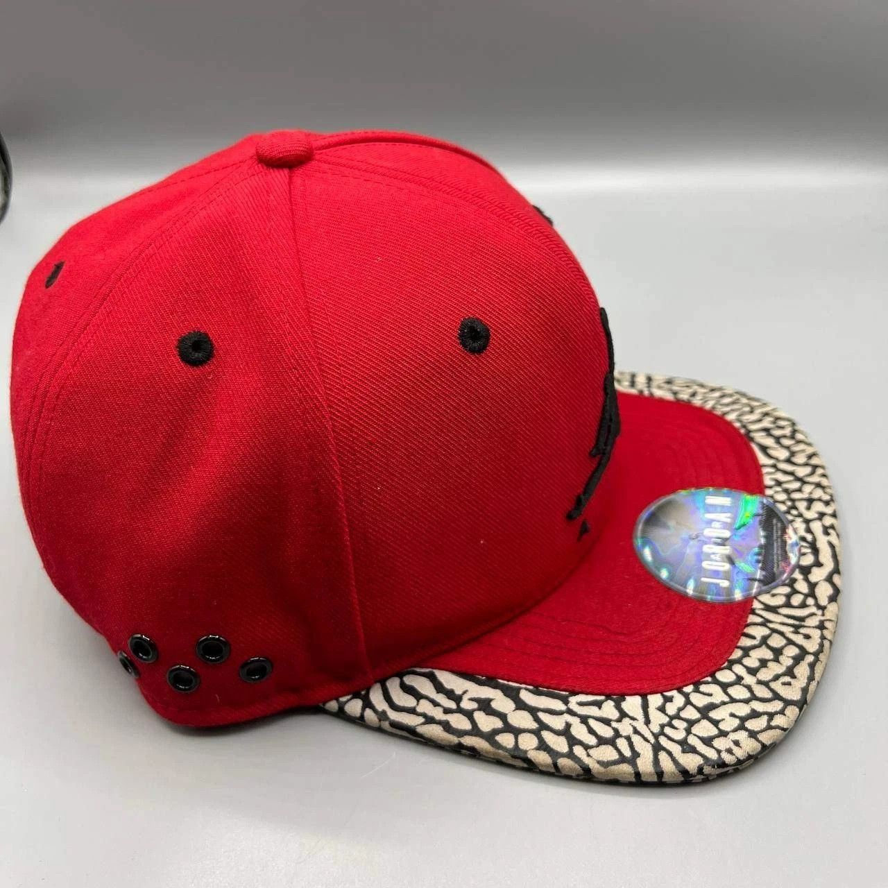Jordan Brand Air Jordan Hat Men Cement Elephant Embroidered Strap Back Size ONE SIZE - 5 Thumbnail