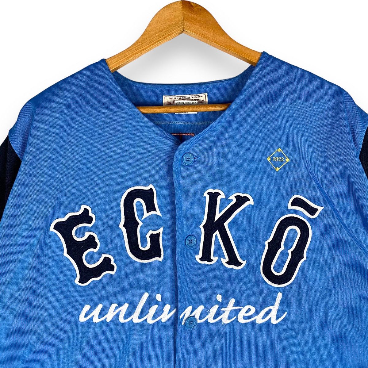 Ecko Unltd. × Rap Tees VINTAGE ECKO UNLIMITED 72 BASEBALL HIP-HOP JERSEY RAP TEES Size US XXL / EU 58 / 5 - 2 Thumbnail
