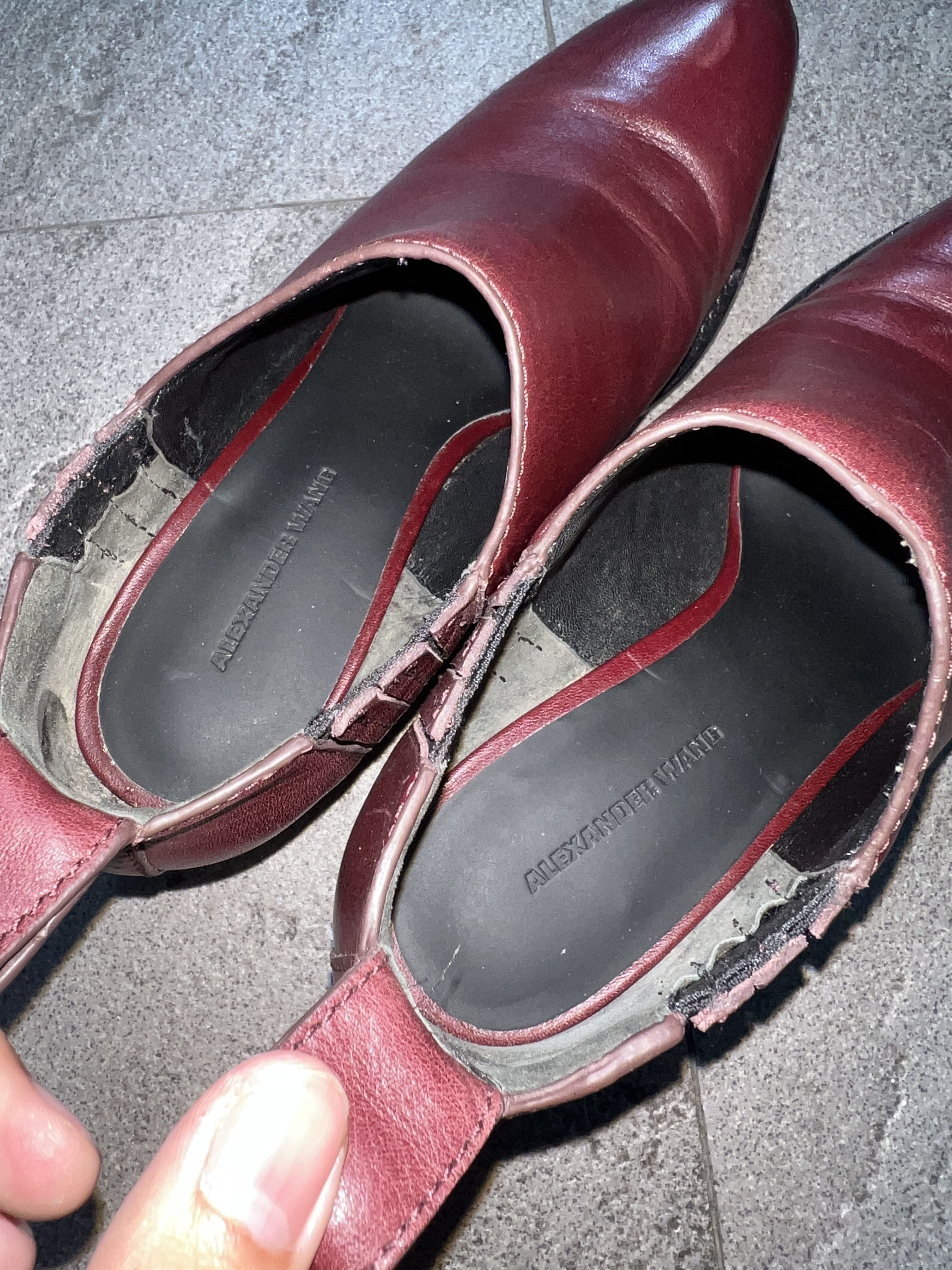 Alexander Wang Alexander Wang Kori Oxblood Leather Boots 36.5 Size US 6.5 / IT 36.5 - 9 Thumbnail