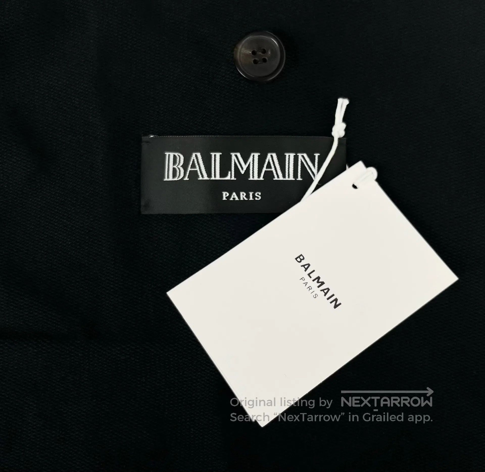 Balmain BALMAIN Palace Style Gold Thread Embroidery Phoenix Double Size US M / EU 48-50 / 2 - 3 Thumbnail
