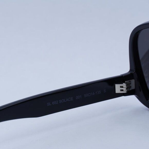 Saint Laurent Paris 🕶️ New Saint Laurent SL652 SOLACE 001 Sunglasses - Black Size ONE SIZE - 8 Thumbnail