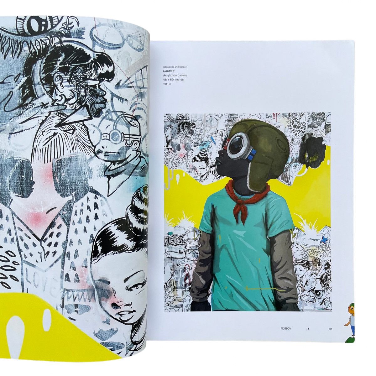 Designer × Hebru Brantley Hebru Brantley by Hebru Brantley Art Book AUTOGRAPHED SIGNED Size ONE SIZE - 6 Thumbnail