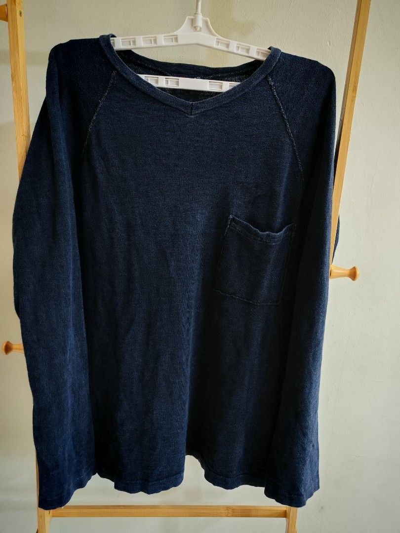 45rpm 45rpm Indigo-Dyed Long Sleeve Shirt Made in Japan Size US L / EU 52-54 / 3 - 1 Thumbnail