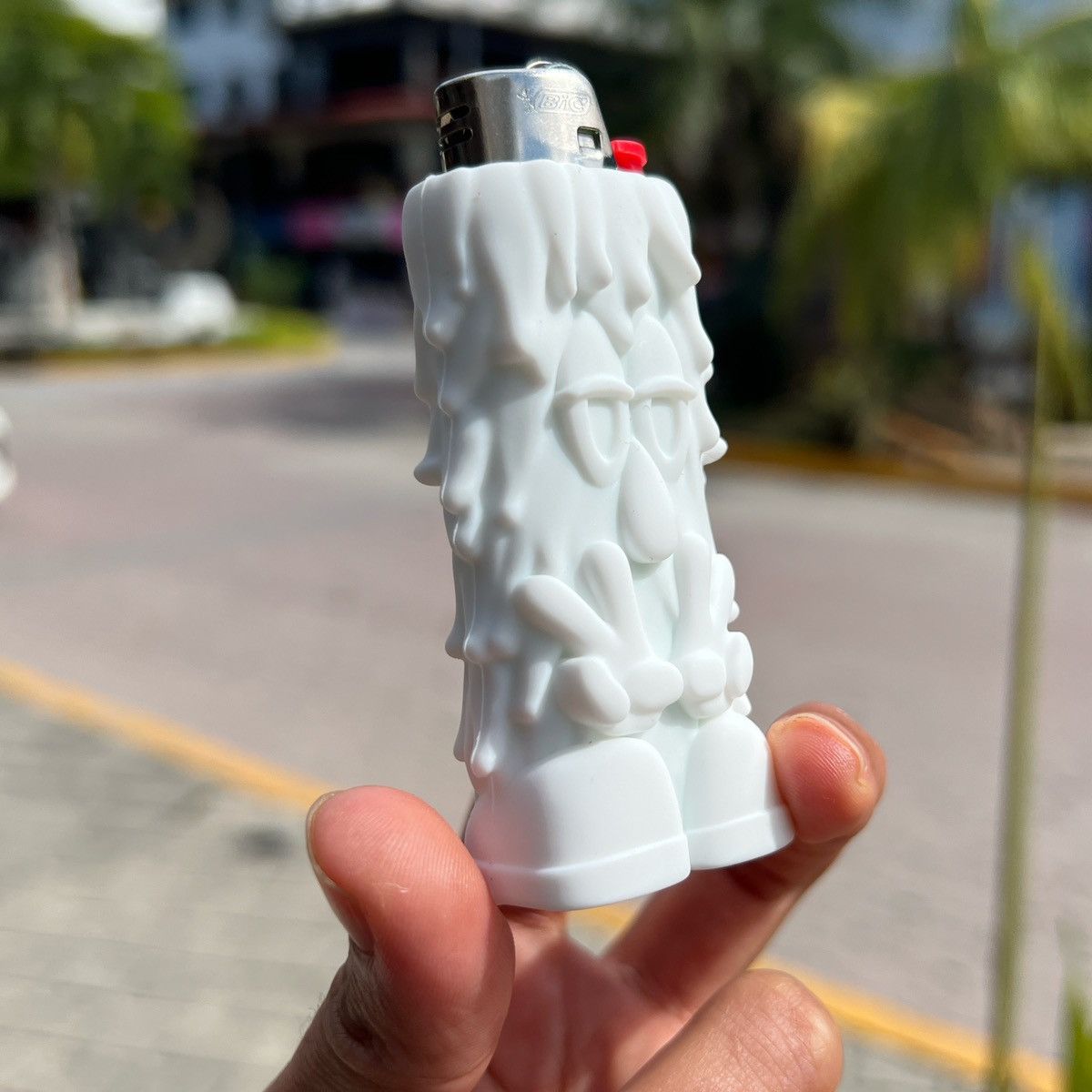 Talking Terps Talking terps white silicone lighter sleeve / case Size ONE SIZE - 3 Thumbnail
