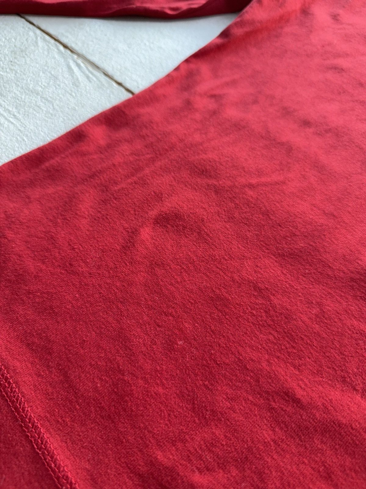 Polo Ralph Lauren Vintage Ralph Lauren Jeans Co Red Sweatshirt Zip Shoulder Size M / US 6-8 / IT 42-44 - 6 Thumbnail