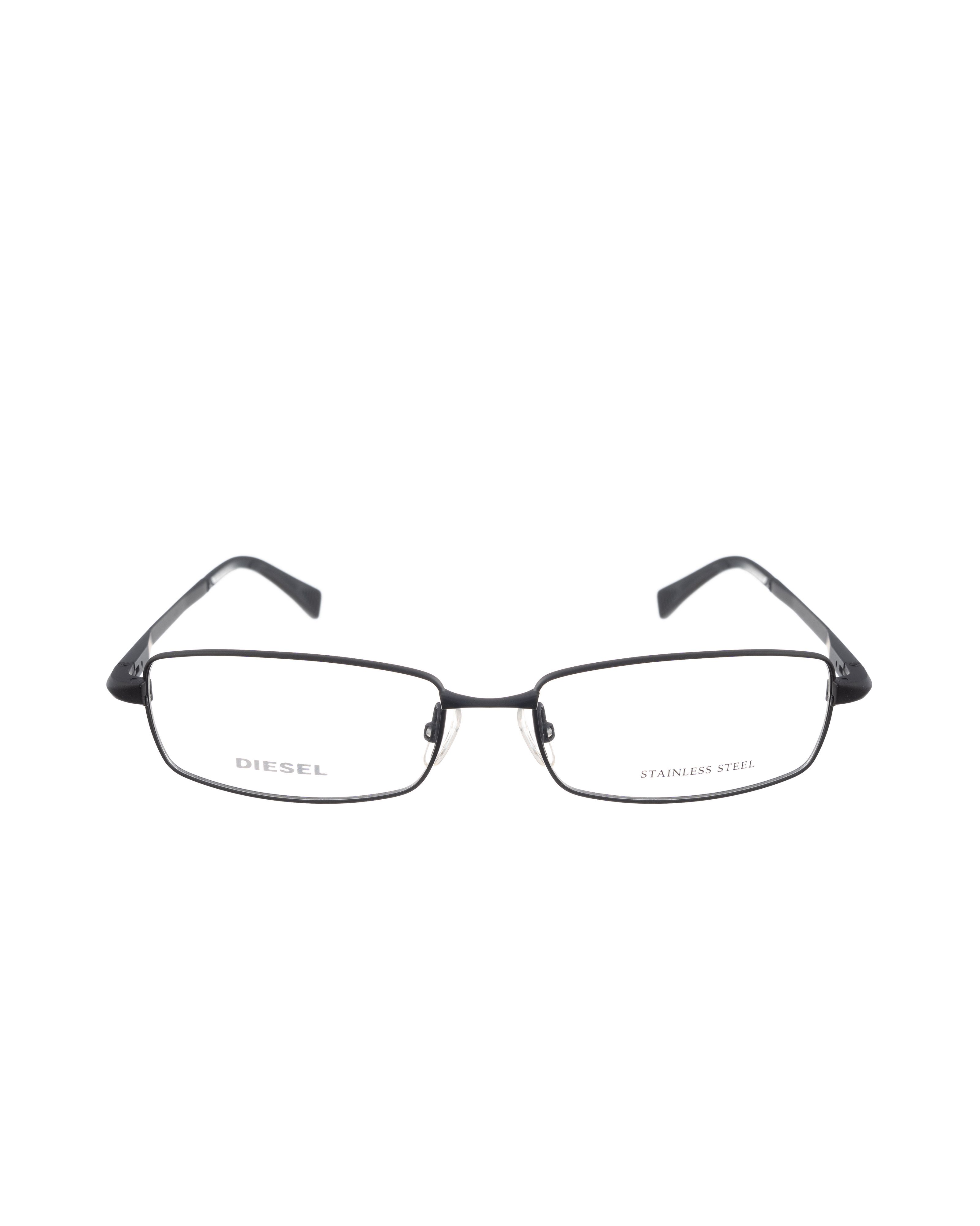 Diesel Diesel 00s Black Grey Matte Classic Glasses Size ONE SIZE - 1 Thumbnail