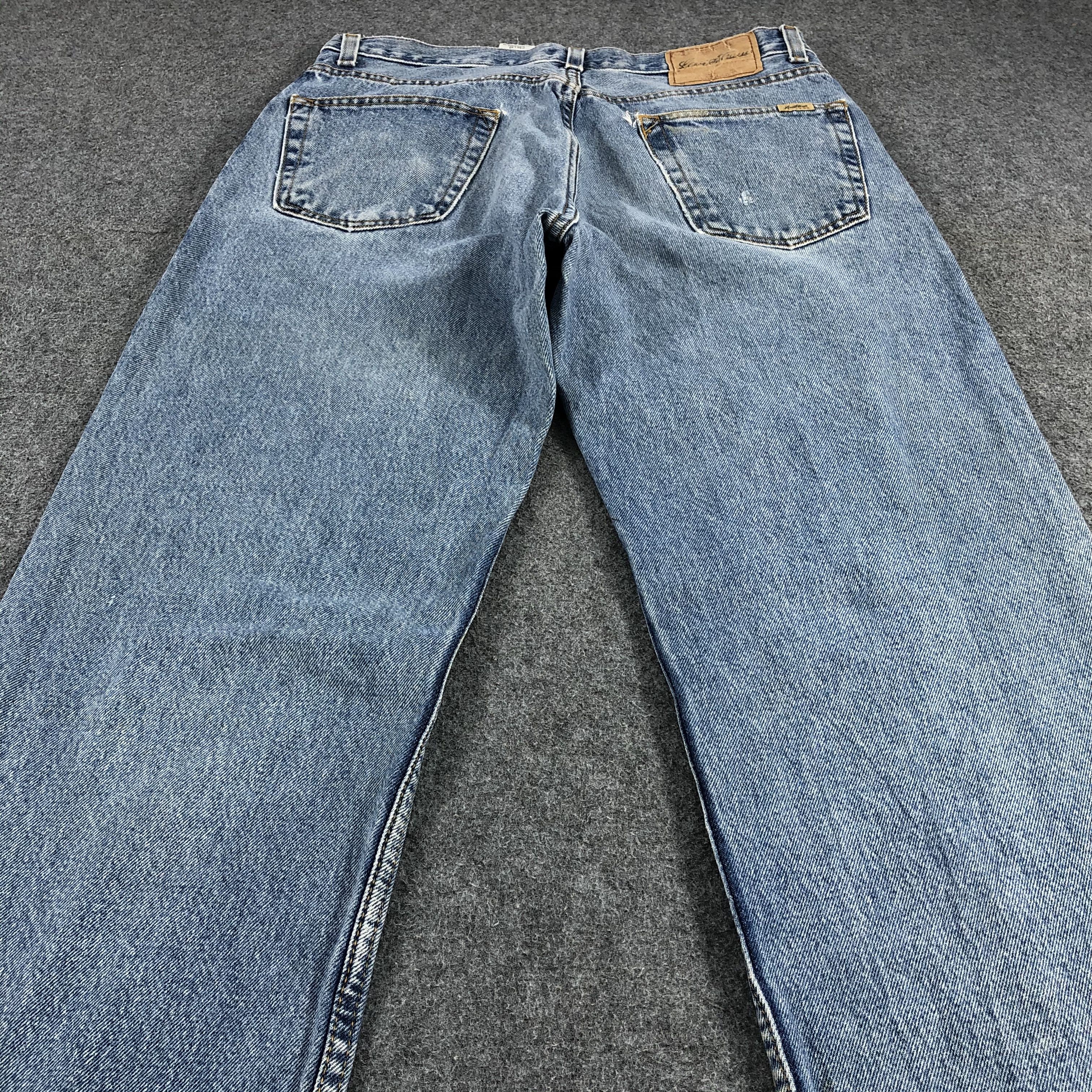 Levi's Vintage Levis Jeans Faded Blue Distressed Denim KJ428 Size US 33 - 4 Thumbnail