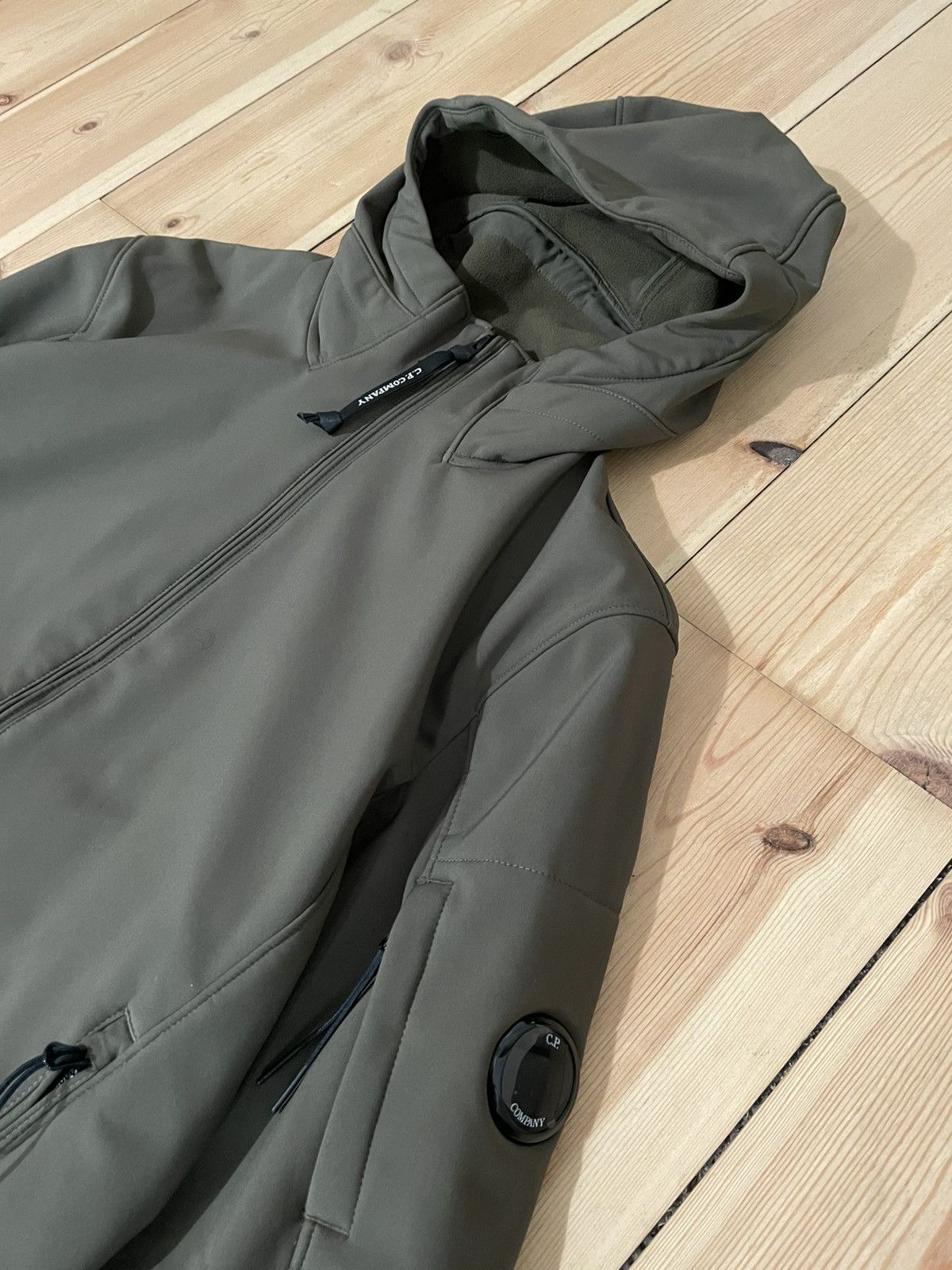 C.P. Company Softshell Shell-R Lens Hooded Jacket Size US L / EU 52-54 / 3 - 3 Thumbnail