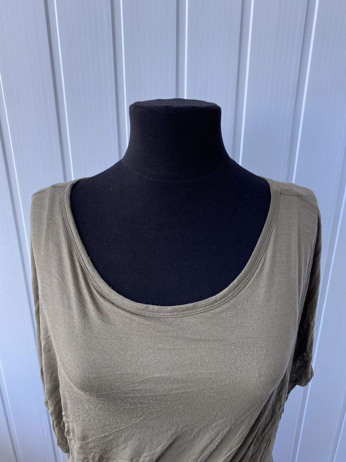 Helmut Lang Helmut Lang Asymmetrical Micro Modal Dress Size M Size M / US 6-8 / IT 42-44 - 7 Thumbnail