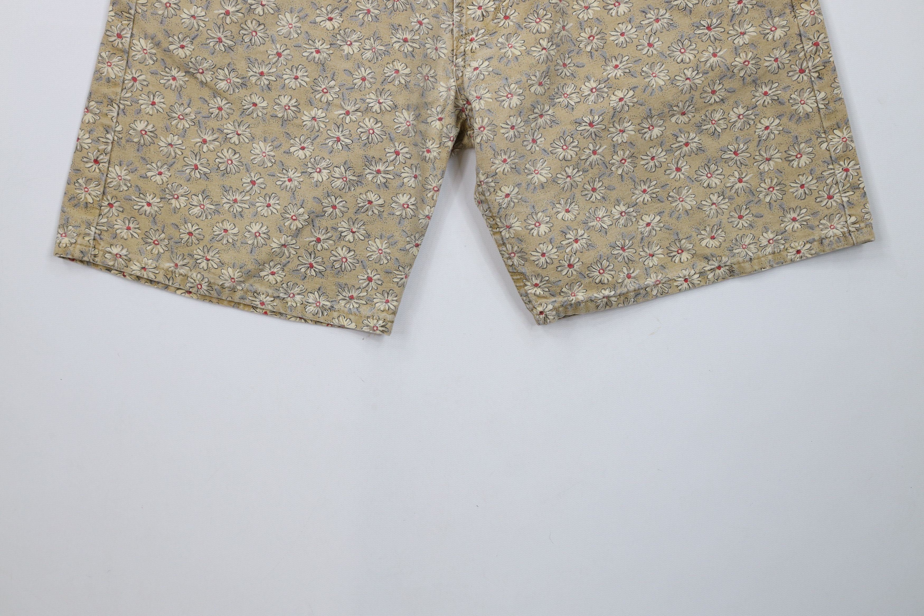 Vintage Vintage 90s Streetwear All Over Print Button Fly Shorts Size 28" / US 6 / IT 42 - 4 Thumbnail
