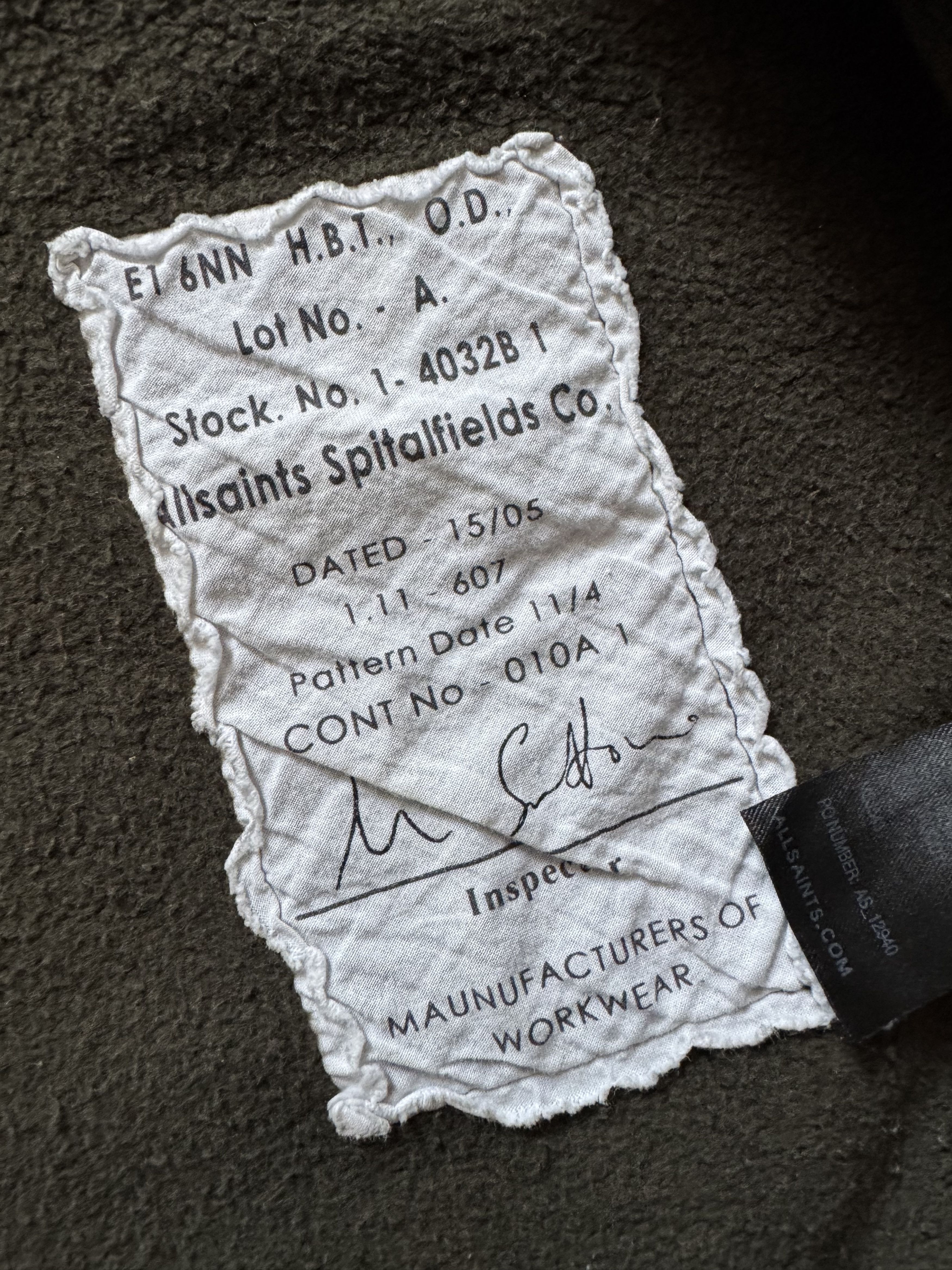 Allsaints Allsaints Spitalfields Heavy Zip Hoodie Faded Khaki Size US M / EU 48-50 / 2 - 10 Thumbnail
