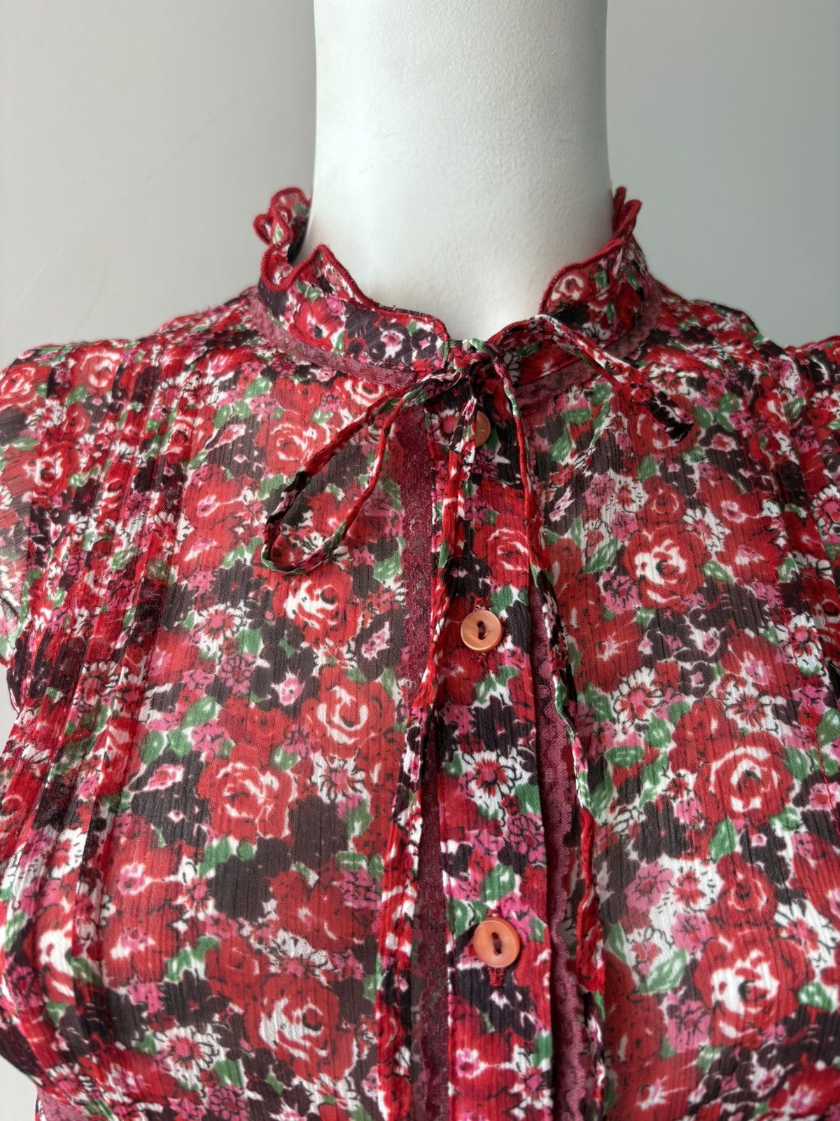 Vintage y2k blouse Size M / US 6-8 / IT 42-44 - 7 Thumbnail