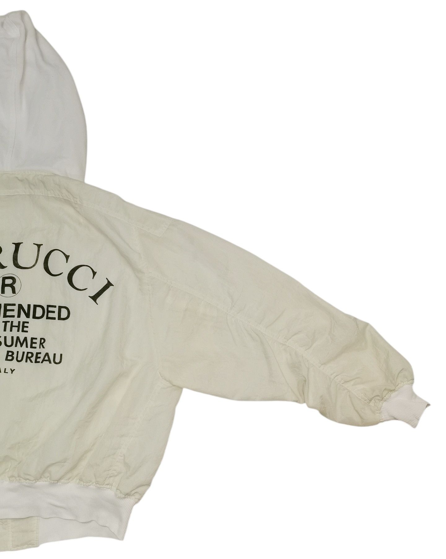 Fiorucci Fiorucci Big Logo Hoodie Bomber Jacket Size US L / EU 52-54 / 3 - 11 Thumbnail