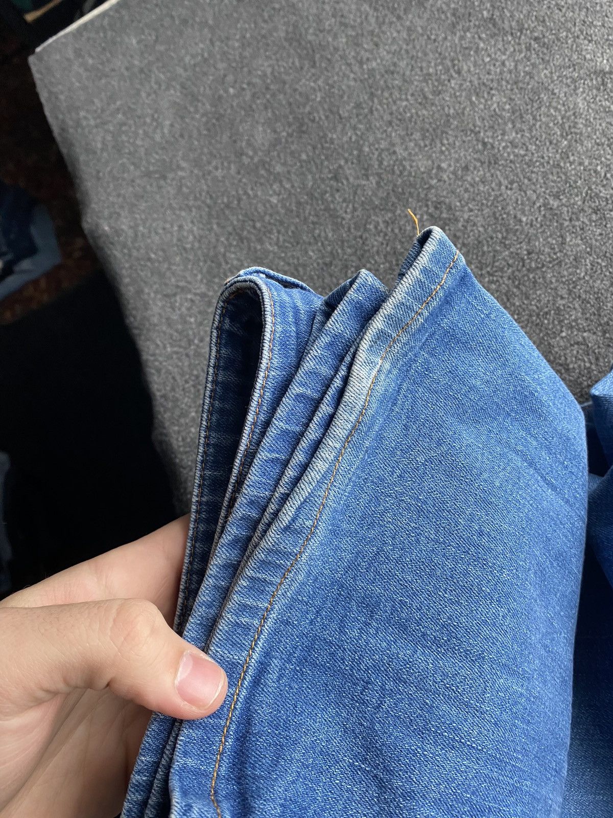 Wrangler 🔥Vntg Wrangler Sexy Bootcut Wom Jeans blue y2k 31 western Size 31" - 13 Thumbnail