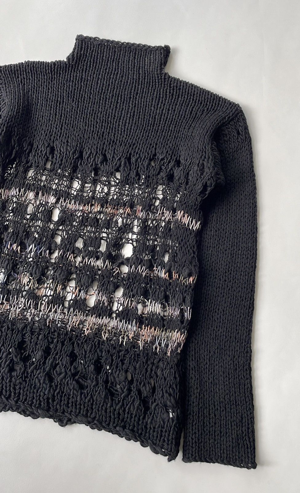 Dries Van Noten Candy Cobweb Knit Punk Sweater Size S / US 4 / IT 40 - 5 Thumbnail