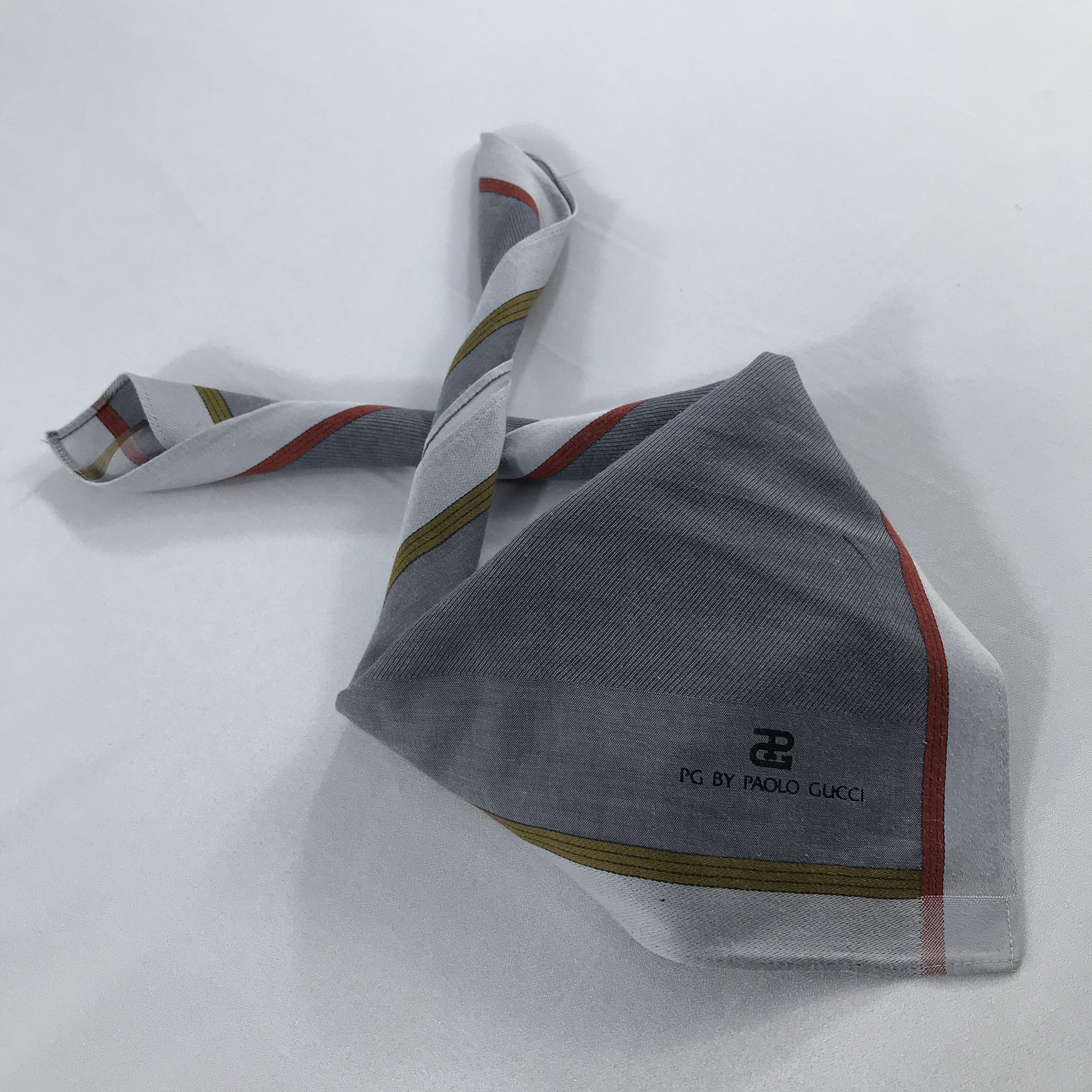 Paolo Gucci × Vintage Paolo Gucci Bandana / Handkerchief / Neckerchief - S1974 Size ONE SIZE - 4 Thumbnail