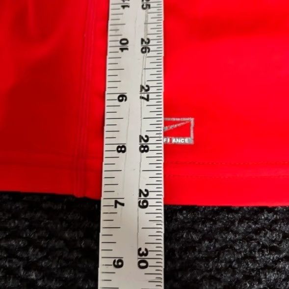 Nike VINTAGE Nike Dri Fit Mens Red Short Sleeve Athletic Training T Shirt 2XL Size US XXL / EU 58 / 5 - 6 Thumbnail
