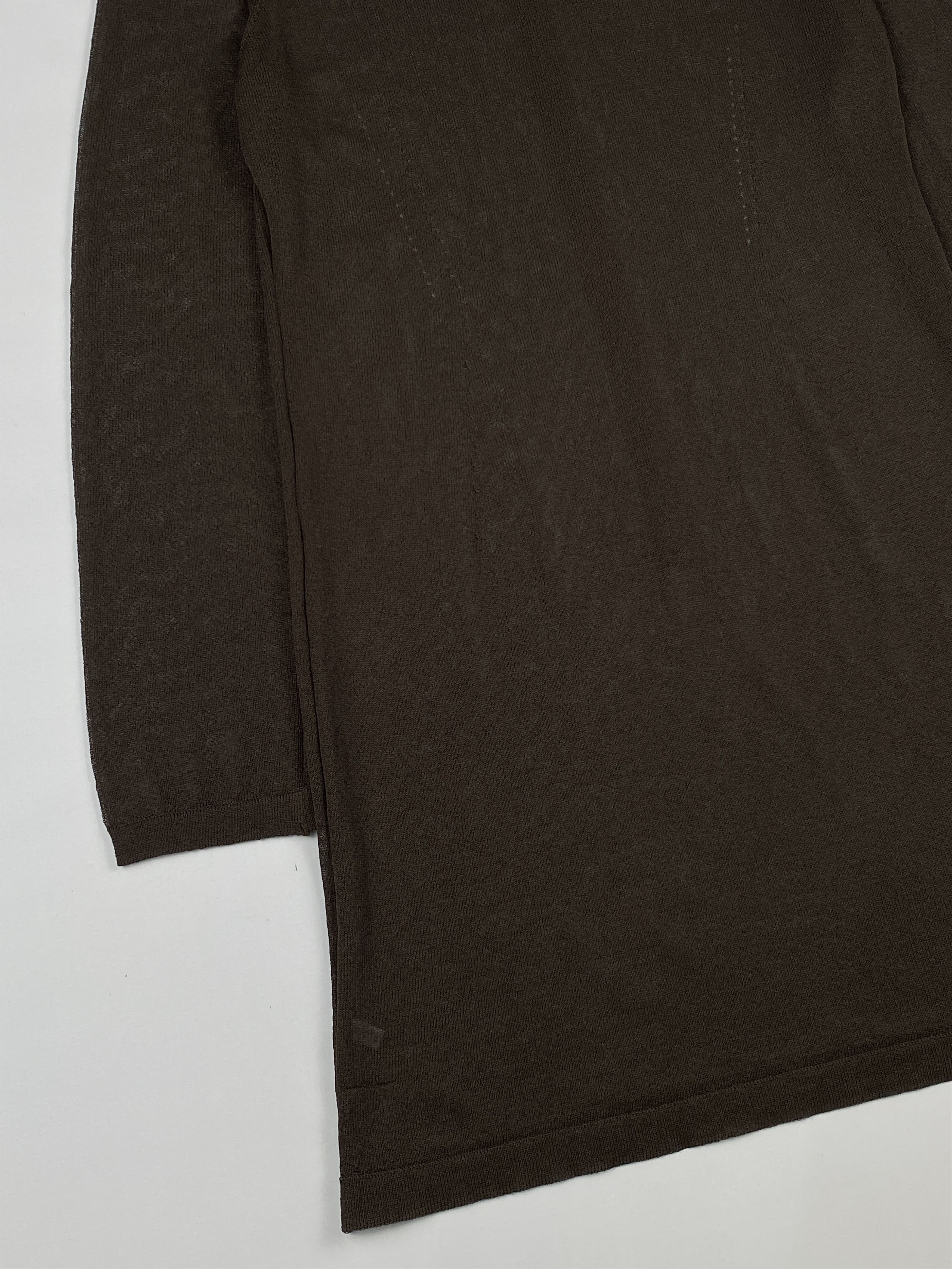 Ann Demeulemeester Collared Knit Sweater Dress Size XS / US 0-2 / IT 36-38 - 10 Thumbnail