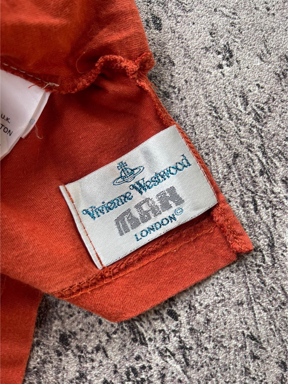 RERE VIVIENNE WESTWOOD MAN HAND PRINT TEE