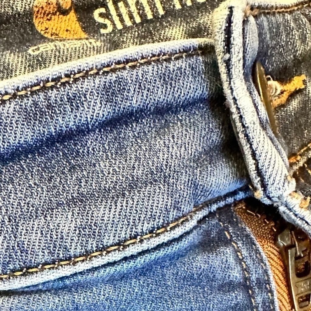 Carhartt CARHARTT Slim Fit Bermuda Jean Short Women’s Size 8. Size 30" / US 8 / IT 44 - 6 Thumbnail