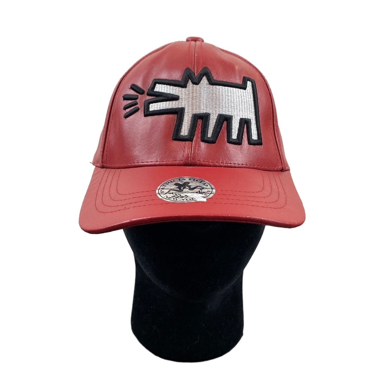 Keith Haring by Field House Leather Baseball Cap Hat