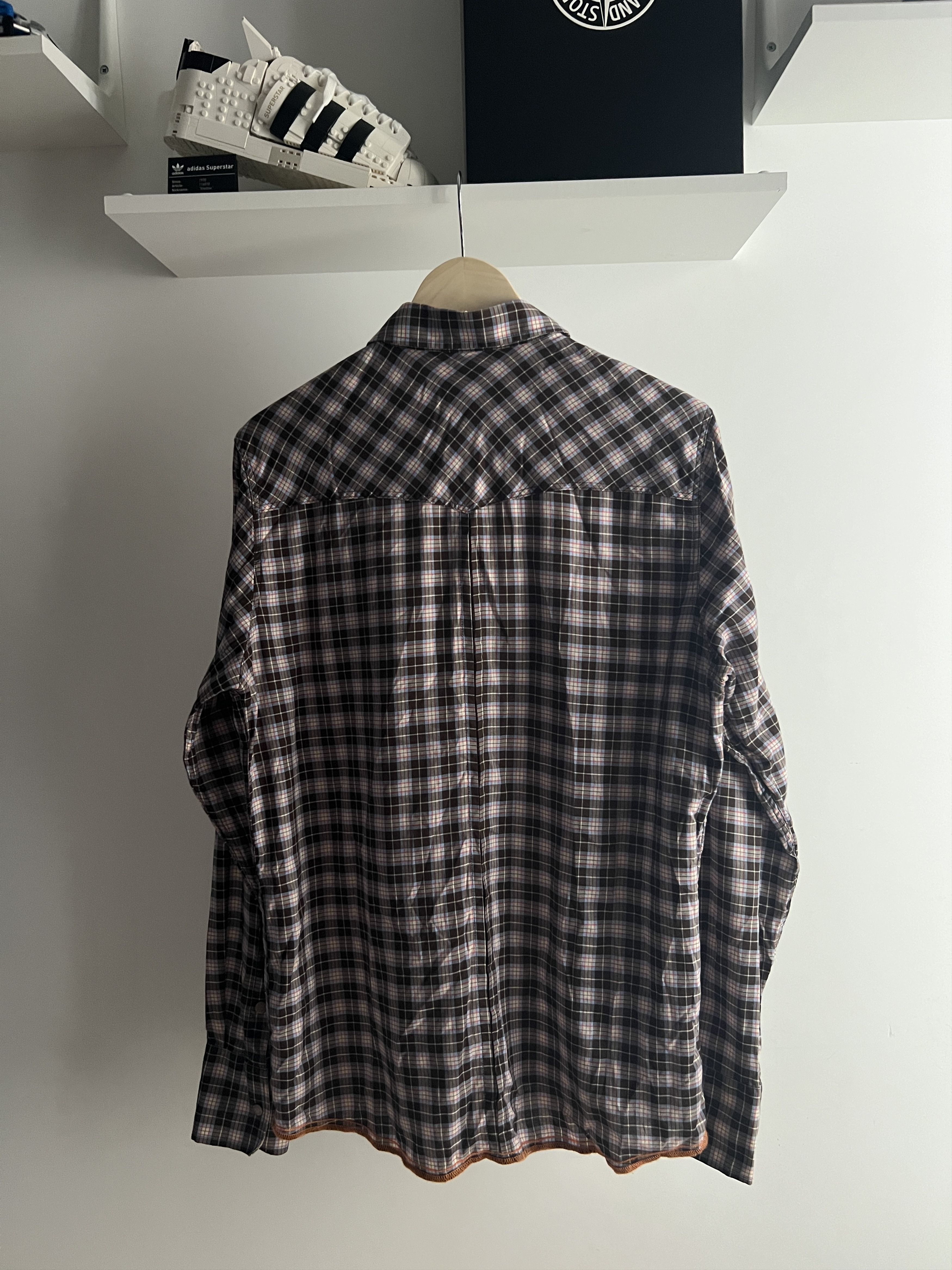Designer × Japanese Brand × Nudie Jeans Nudie Jeans Checked Shirt Button Up Slim Size US M / EU 48-50 / 2 - 2 Thumbnail