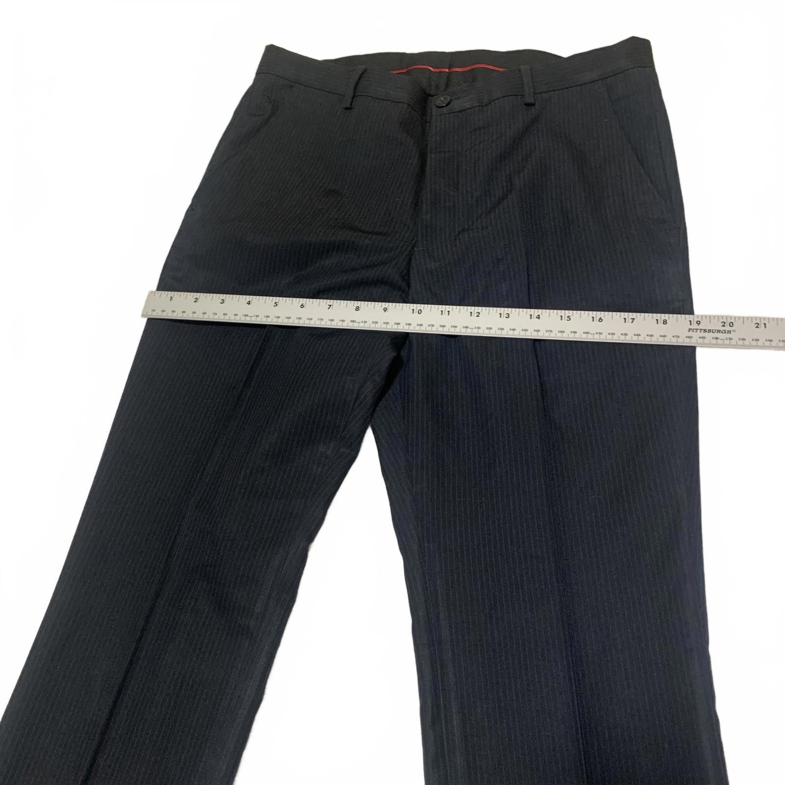 Other John Miller Super Crease Men's W32 Black Dress Pants Size 38R - 7 Thumbnail