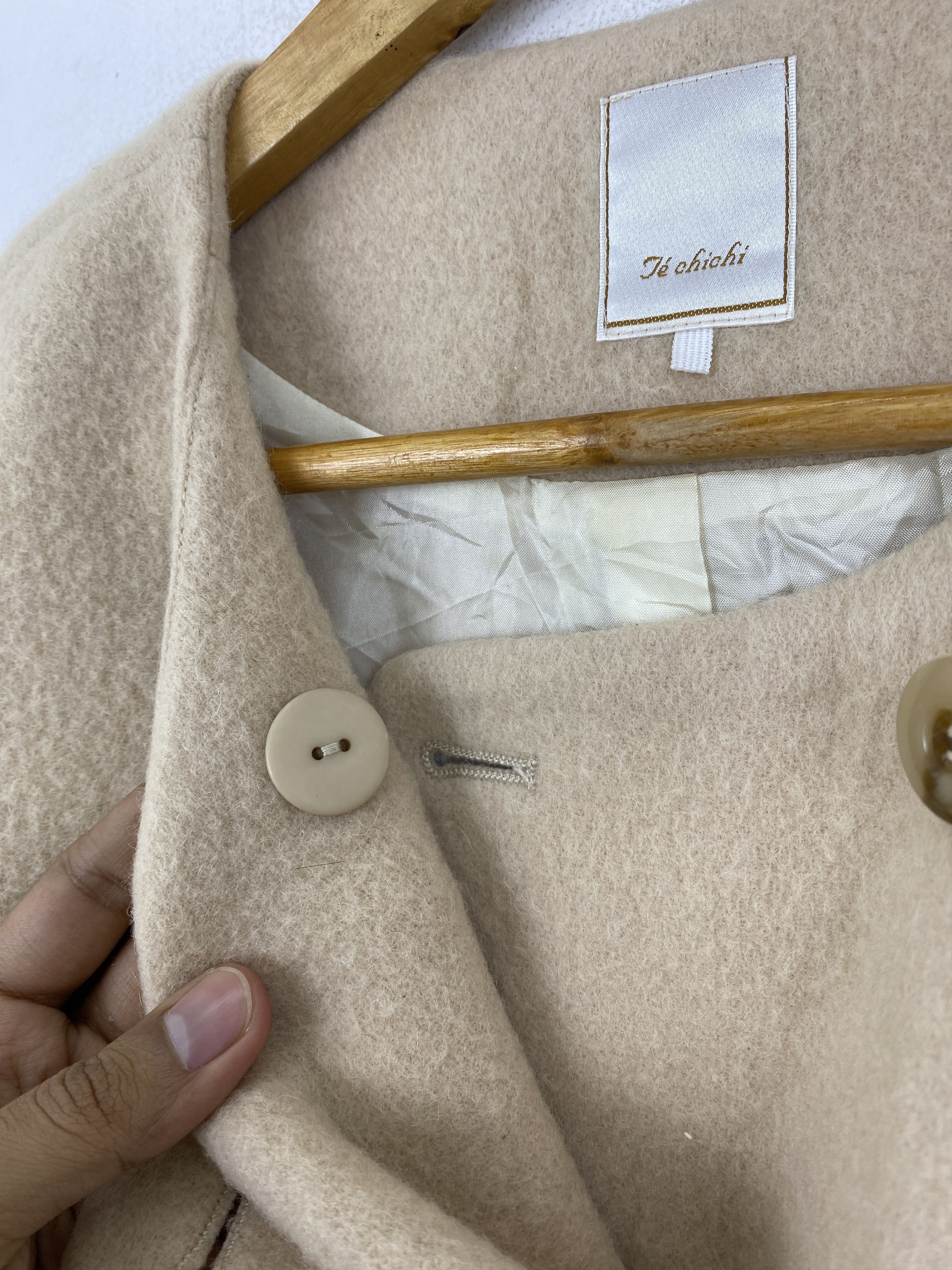 If Six Was Nine Vintage Japanese Double Breasted O-neck Women Coat JA0070 Size S / US 4 / IT 40 - 9 Thumbnail